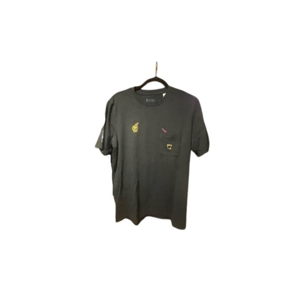 Adidas Change Through Sports T Shirt Men Black Short Sleeve sz XL - Picture 1 of 3